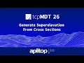 Generate Superelavation From Cross-Sections tcpMDT 26