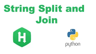 String Split and Join in Python