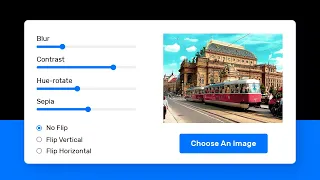 Basic Image Editor Step By Step Javascript Project