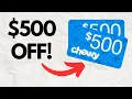 Best Chewy Gift Card 2026 Save on Chewy 500 OFF