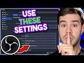 Best OBS Studio Settings for RECORDING in 2026 For Beginners