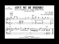 Ella Fitzgerald & Louis Armstrong - Can't We Be Friends? (Piano transcription)