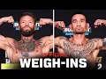 McGregor vs Holloway 2 Weigh-Ins UFC UFC 329