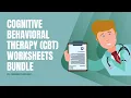 CBT Worksheets Bundle Editable Fillable Printable PDF Templates