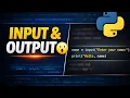 Python Input Output Explained Day 3 Python Course