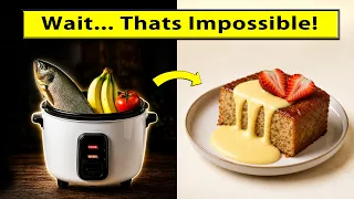 Insane Recipies You Can Make In A Rice Cooker!