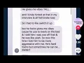 Love is blind jackelina talking about Marshall in text messages and why they broke up
