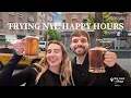 trying the BEST happy hour spots in NYC The West Village Ep 02