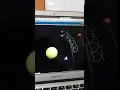 Solar system simulation