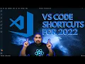 Know the BEST VS Code Shortcuts TRY THESE