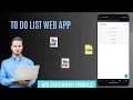 Build a Web To-Do List App from Scratch Nexos Creator