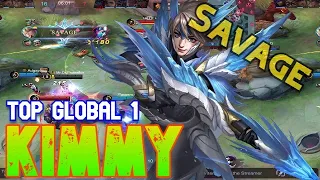 Download Savage !! Top Global 1 Kimmy Mobile Legends - ( World Rank ) Voice Japanese MP3