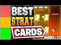 RANKING THE BEST STRAT CARDS IN MADDEN 23 BEST STRATEGY CARDS MADDEN 23