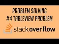 Problem Solving Tableview Problem