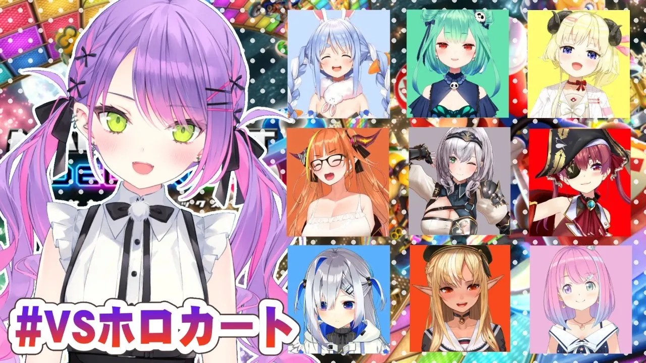 【マリオカート8DX】3期生VS4期生の熱いバトル🔥　#VSホロカート【常闇トワ/ホロライブ】