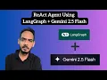 Build a ReAct Agent With LangGraph and Gemini 2 5 Flash