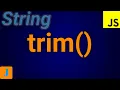 JavaScript Trim