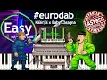 Lagu Käärijä x Baby Lasagna – #eurodab | Easy Piano Tutorial (EBSG version) 🎹 EasyBSG