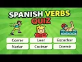 Can You Guess 50 SPANISH VERBS Spanish Quiz - 50 Basic Verbs