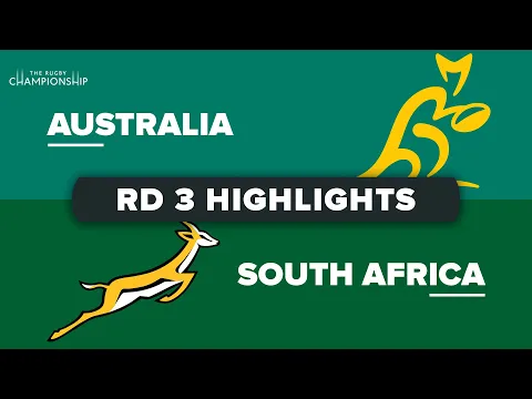 Download MP3 The Rugby Championship | Australia v South Africa - Round 3 Highlights