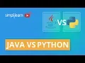 Java vs Python Java vs Python Which Is Better Difference Between Java And Python Simplilearn