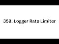 359 Logger Rate Limiter LeetCode Using Python