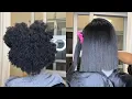 SILK PRESS on 4c hair Get it to LAST 3 weeks Silk Press Natural Hair