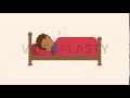 Black Man Sleeping in Bed Animation MOV GIF