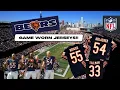 Chicago Bears GAME WORN Authentic Jersey Collection