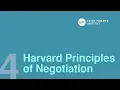 The Harvard Principles of Negotiation