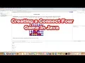 Creating a Connect Four Game in Java