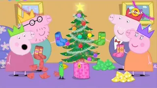 purcelusa peppa s3e52 in romana cartoon kids vizita lui mos craciun