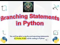 Conditional Statements in Python Programming