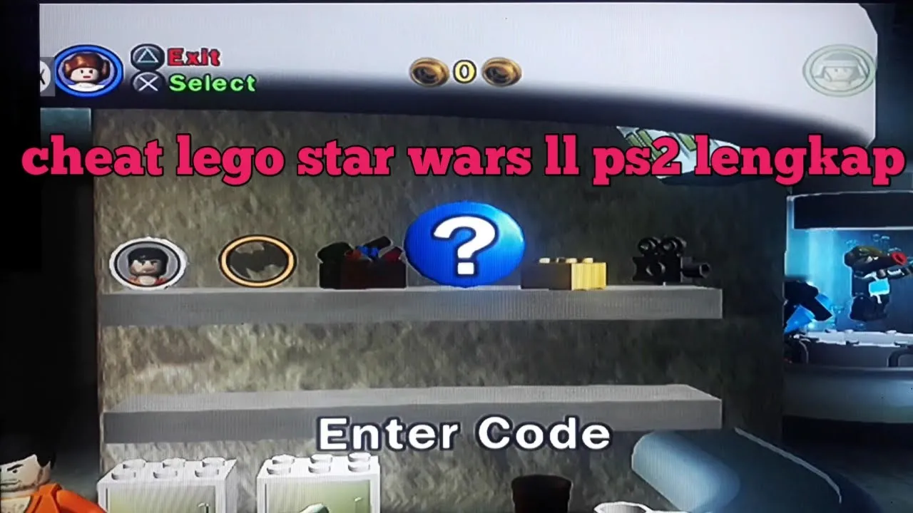 Lego Star Wars Cheat Codes PS2. 