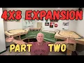 Part Two Expanding the 4 x8 O Gauge Train Layout for Beginners Track Laying and upper Platforms