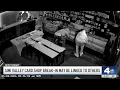 Watch Thieves smash glass cases to steal trading cards from Simi Valley shop