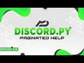 Discord py Bot Tutorial - Paginated Help Command Episode MenuDocs
