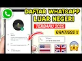 Download Lagu Tutorial Membuat Nomor Luar Negeri Di Wa Terbaru 2025 || Nokos Wa Gratis Terbaru