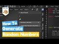 Blender Python Tutorial How to Generate Random Numbers learn python for beginners