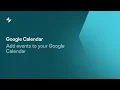Google Calendar Glide Add Edit Delete Events Glide Classic