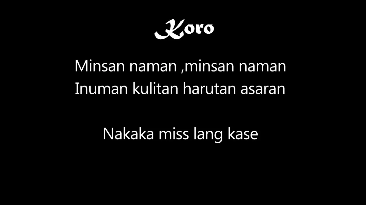 NAKAKAMISS LANG KASI   Smugglaz & Curse One Ft  Dello Flict G OFFICIAL LYRIC VIDEO