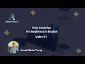 Data Analytics with Python - Introduction to Pandas CSV head tail info describe