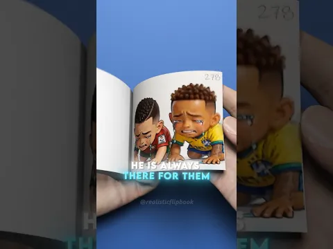 Messi never leave his friends behind ❤️ Flipbook #goat