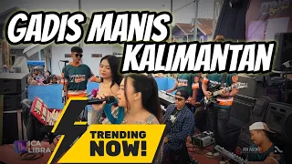 trending gadis kalimantan live perform ica libra feat neng mey