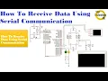 Microcontroller PIC16F877 39 How To Receive Data Using Serial Communication