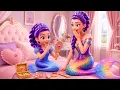 Rumi Tries Mom s Makeup and Turns Into a Mermaid Magical Glow Up Transformation Ocean Princess