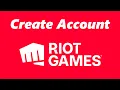 How To Create Riot Games Account