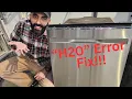 Fixing H20 Error On A GE Dishwasher