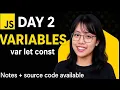 JavaScript Day 2 Variables Rules Syntax Explained Beginner Friendly JS Tutorial