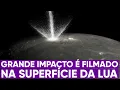 Lagu Grande impacto é filmado na superfície da Lua